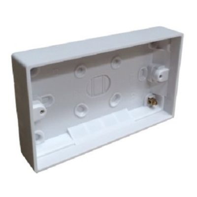 External Box Surface Mount 25mm Single