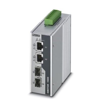 1026765 - FL SWITCH 1000T-2POE-GT-2SFP - Industrial Ethernet Switch