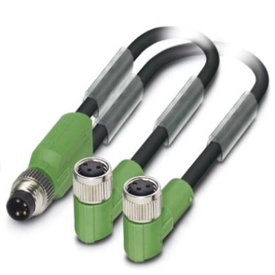 1458716 - SAC-3P-M8Y/2X0,6-PUR/M 8FR - Sensor/actuator cable