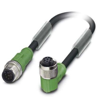 1522749 - SAC-8P-M12MS/ 1,5-PUR/M12FR - Sensor/actuator cable